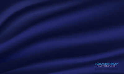 blue wave satin background