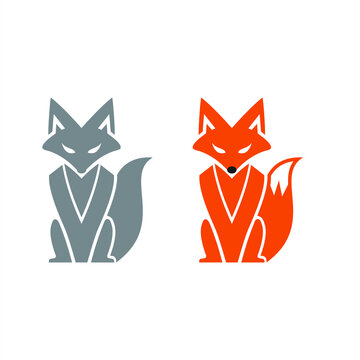 Creative Icon or Logo for Fox or Wolf Concept