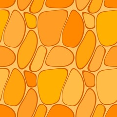 Abstract sea stones seamless pattern for fabrics and packaging and gifts and cards and kids and wrapping paper