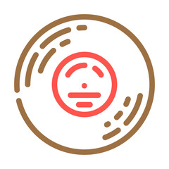 funk music color icon vector. funk music sign. isolated symbol illustration