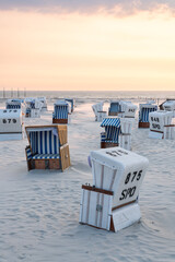 Summer vacation on the beach, Sankt Peter-Ording, Baltic Sea, Schleswig-Holstein, Germany