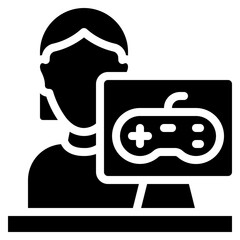 Female Game Designer Icon