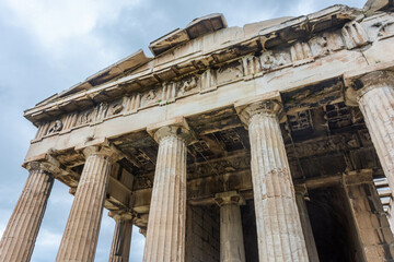 Temple of Hephestus in the Agora, Athens Greece