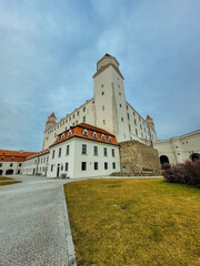 White Castle of Bratislava in  Slovakia