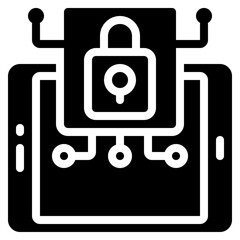 Tablet Security Icon