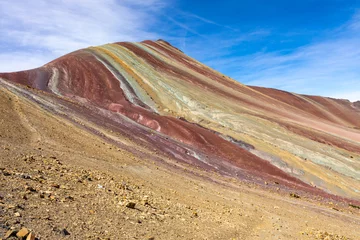 Photo sur Plexiglas Anti-reflet Vinicunca Vinicunca, Cusco Region, Peru. Montana de Siete Colores, or Rainbow Mountain. South America. 