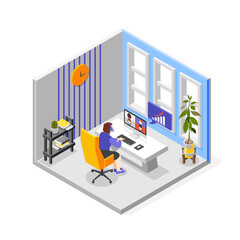 Business Training Isometric