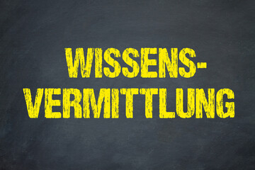Wissensvermittlung