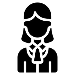 Judge Woman Icon