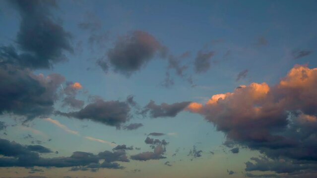 clouds. time lapse with clouds. full hd video.