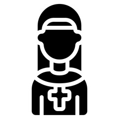 Nun Icon