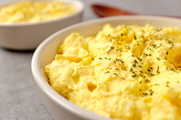 Egg Mayo Salad with Eggs and Mayonnaise