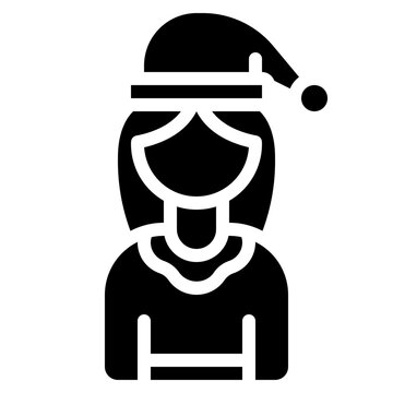 Mrs Claus Icon