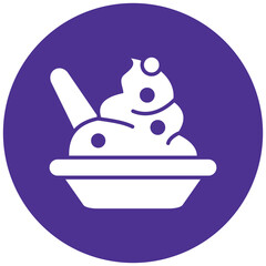 Frozen Yogurt Icon