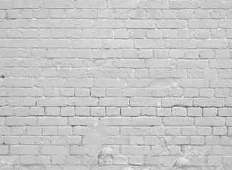 white brick wall
