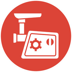 Butcher Machine Icon