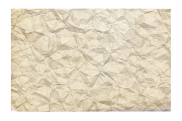 old crumpled paper