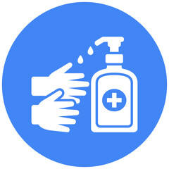 Hands Sanitizer Icon