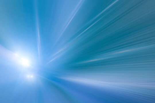 abstract lighting background. Light blue rays of light. Place for text, copyspace.