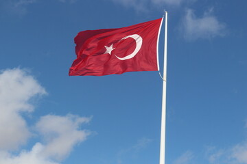 
Turkish national flag (Ayyıldızlık Flag)