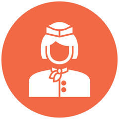 Flight Attendant Icon
