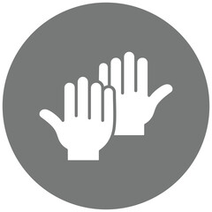 Obraz premium Hi 5 Icon