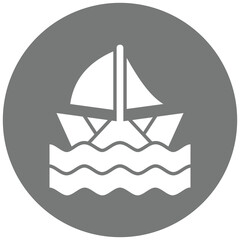Sail boat Icon