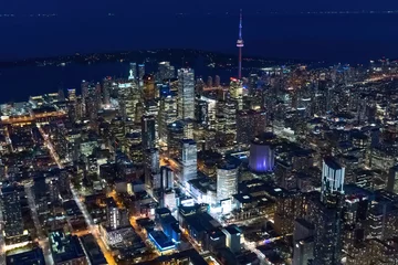 Fotobehang The North East of Toronto at night © sleg21