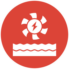 Hydro Power Icon