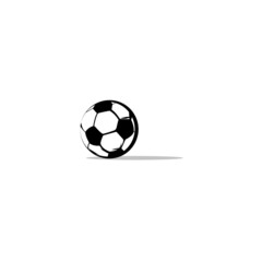 Fototapeta na wymiar soccer match regular classical, black and white