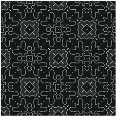 Seamless abstract monochrome engraving pattern. Abstract texture for fabric print, card, table cloth, furniture, banner, cover, invitation, decoration, wrapping.