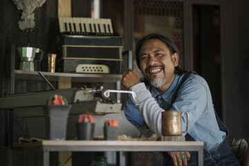 Farmers are happy to relax and listen to music