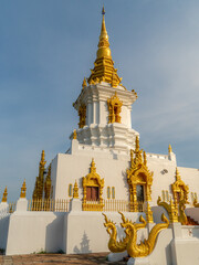 Naklejka premium Temple on the top of the mountain 
