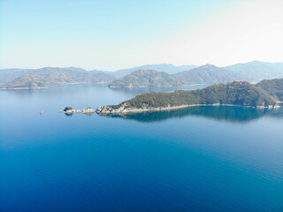 愛媛県八幡浜市　諏訪崎半島の風景
