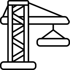 crane outline icon