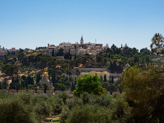Naklejka premium View of Jerusalem
