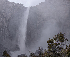 Yosemite National Park, located in western Sierra Nevada mountains, northern California, USA