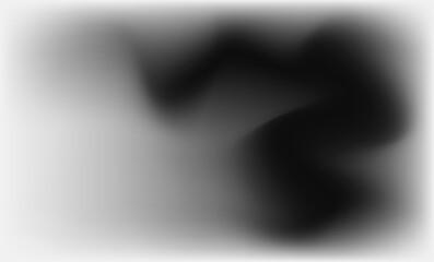 Abstract blur fluid black white monochrome mesh gradient motion background vector design. Wallpaper banner, social media, creative album, art cover editable layout illustration template.