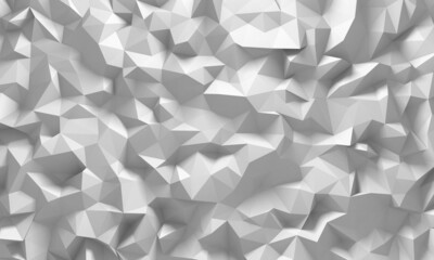 Obraz premium White Geometric Poligon Abstract Background