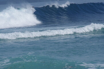 Surfers at Ujung Bocur