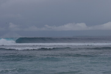 Surfers at Ujung Bocur