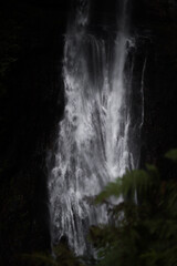 mountain waterfall