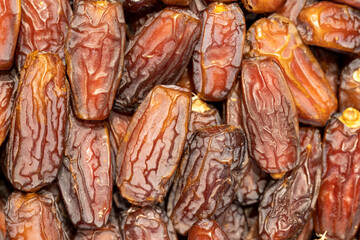 Medjoul date fruit. healthy foods. Close-up