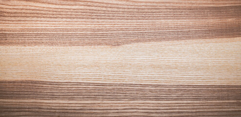 Obraz premium Front meblowy stylizowany na drewnianą deskę. Panoramiczne zdjęcie.