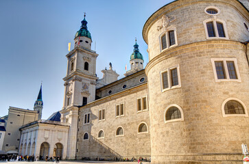 Fototapeta na wymiar Salzburg, Austria, HDR Image