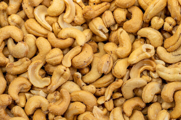 Cashew nuts. Organic healthy food. Close-up
