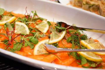 Smoked Salmon Appetizer, Party Finger Food - パーティ 前菜 サーモン