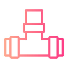 pipeline gradient icon