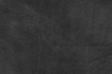 Black leather background texture for designers.black skin. black background texture with pattern. Textured surface of dark skin product