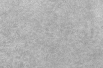 Fototapeta premium White fabric soft texture of a terry towel close-up.